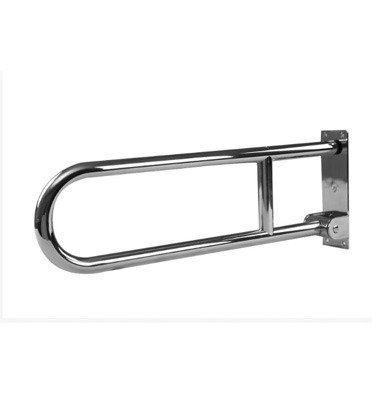 Hand Rail Industries Type 552 - Safe Lock - Wall mounted, Push & Pull button action, locks in "Up" or "Down" positions Item Number Description Type 552 Satin​ .